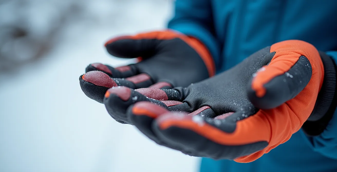Comparaison visuelle entre cyanose centrale et périphérique en haute montagne