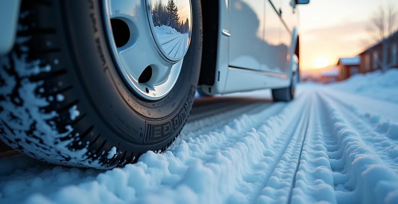 Gare de montagne avec train et navettes électriques pour accès aux stations